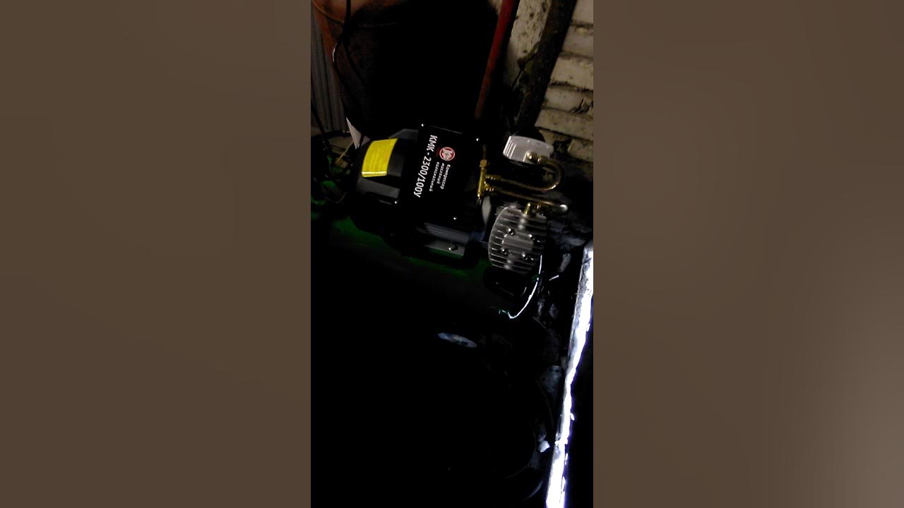 Тест компрессора Калибр КМК-2300/100У - YouTube