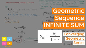 Converging Geometric Series and the Infinite Sum of a Geometric Sequence | Full Lesson