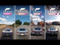 Forza Horizon Evolution | Forza Horizon 6 vs 1,3,4,5  Saleen S7 Comparison