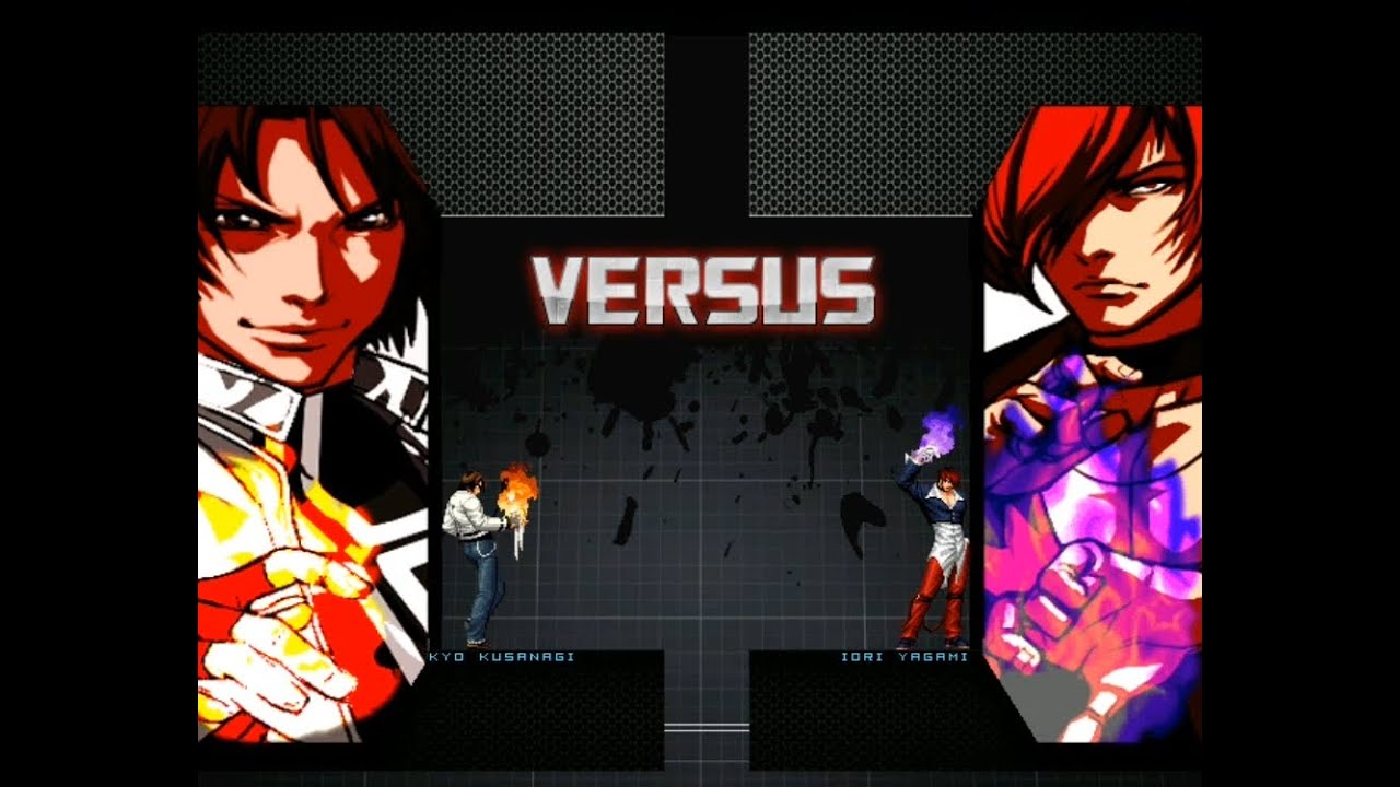 KOF 2002– Kyo Kusanagi vs Iori Yagami, By Bluster Gaming