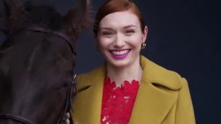 Poldark star Eleanor Tomlinson discusses her role as ambassador for Investec Derby 2016