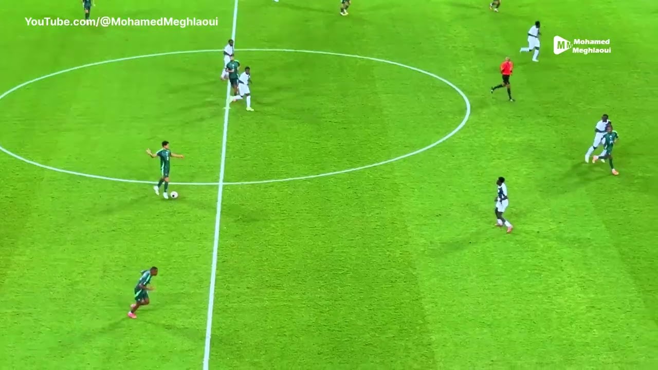 الشوط الثاني لمباراة الجزائر 2 أوغندا 1