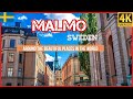 MIA NAUY│DU LỊCH THỤY ĐIỂN: THÀNH PHỐ MALMO│SWEDEN: WALKING TOUR 4K