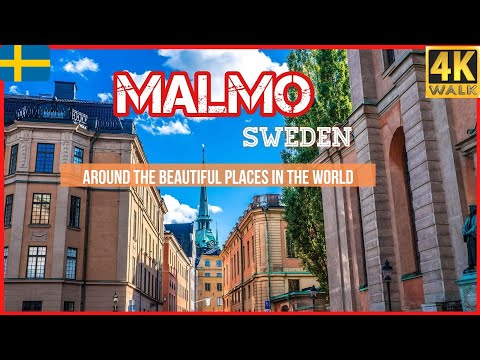 MIA NAUY│DU LỊCH THỤY ĐIỂN: THÀNH PHỐ MALMO│SWEDEN: WALKING TOUR 4K