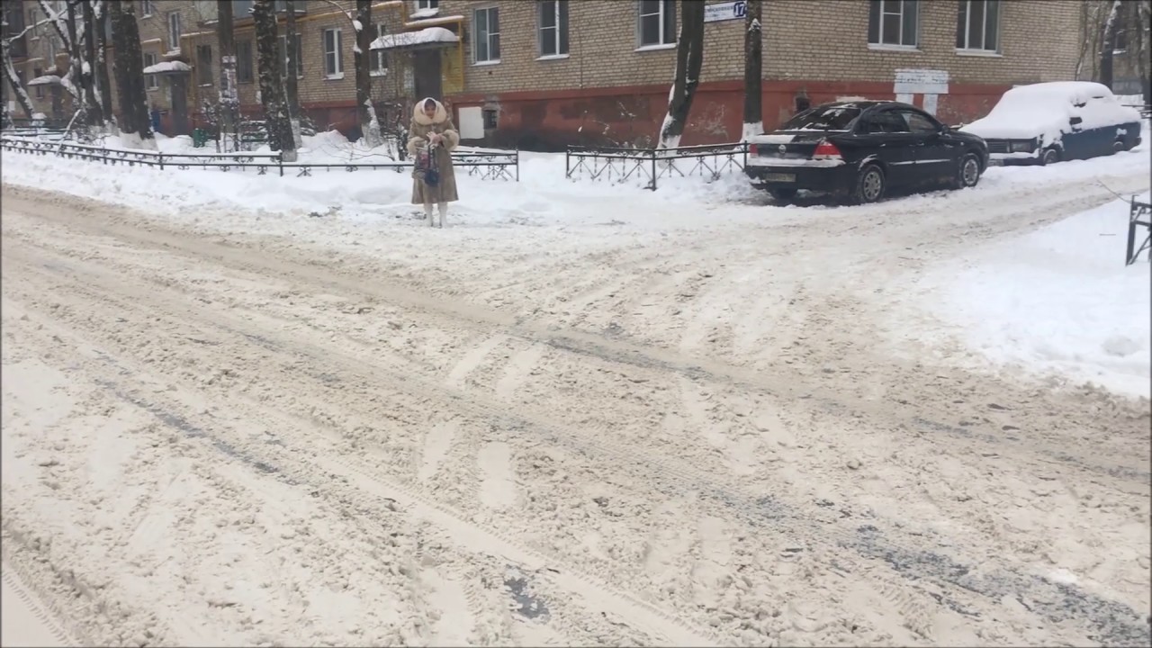 Не чищенные дороги Тимоново, Выстрела, Рекинцо - 2 городского поселения ...