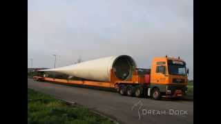 Liebherr LG 1750 Nolte Aufbau 5M Windrad crane erecting worlds largest windmill