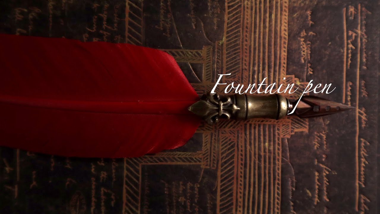 Dark Academia and Fountain Pen - 3 Tips