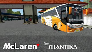 BUSSID||Livery Shantika McLaren Mod Setra Wsp! screenshot 4