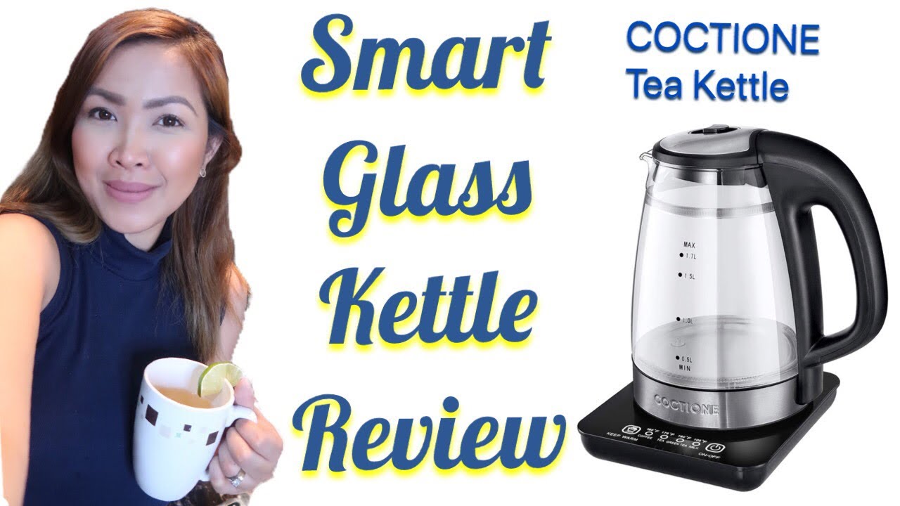 bellini smart tea glass kettle