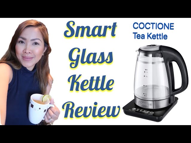 bellini smart tea glass kettle