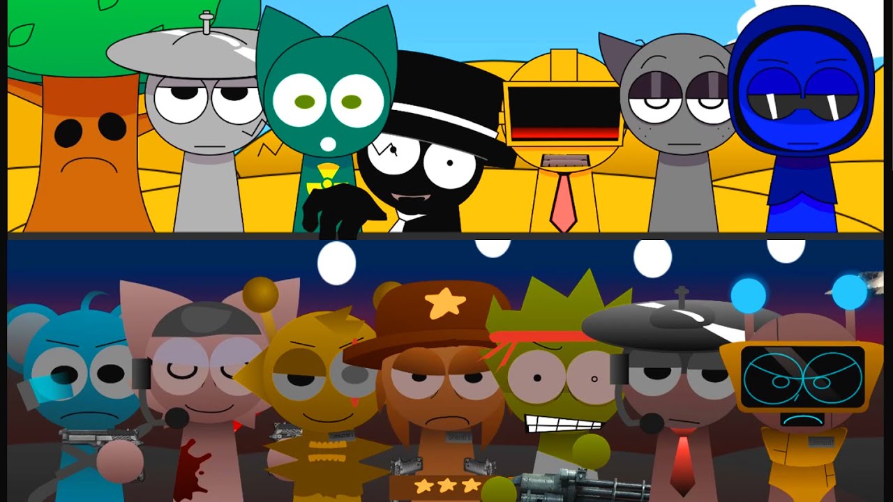 Incredibox Sprunki Pyramixed Agents | New Mod