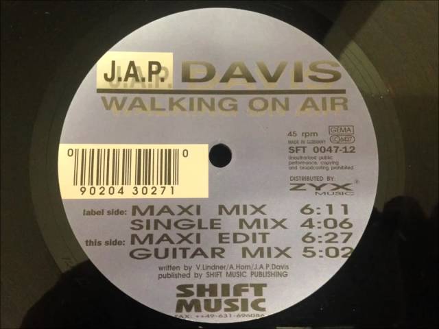 J.A.P. Davis - Walking On Air