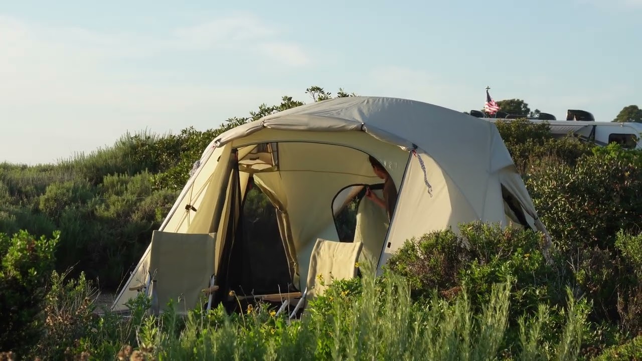 カリフォルニアの海沿いでキャンプ　Moro Campground