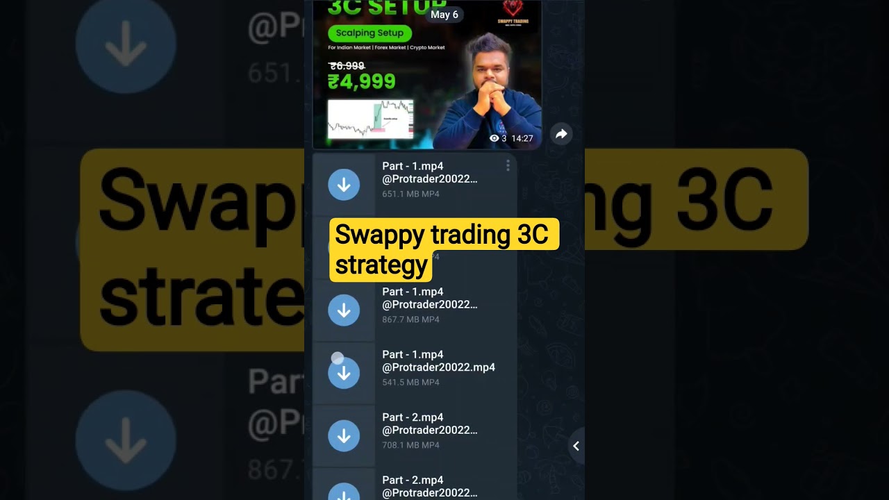 Swappy trading 3C STRATEGY || DM ME t.me/ravi0_38