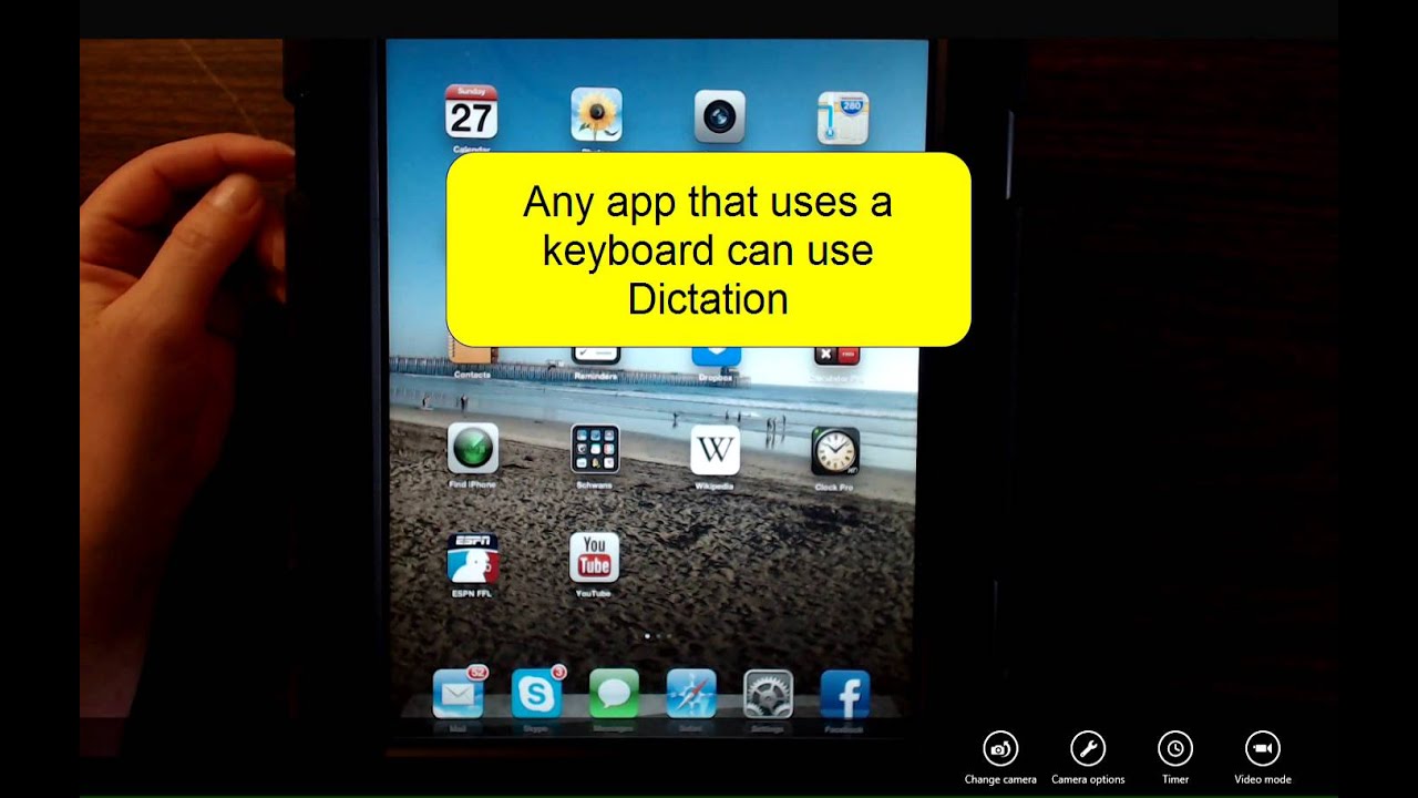Old Version Tutorial - How to Use the Dictation Feature on iPad by Turner Time Management time management tools for teachers