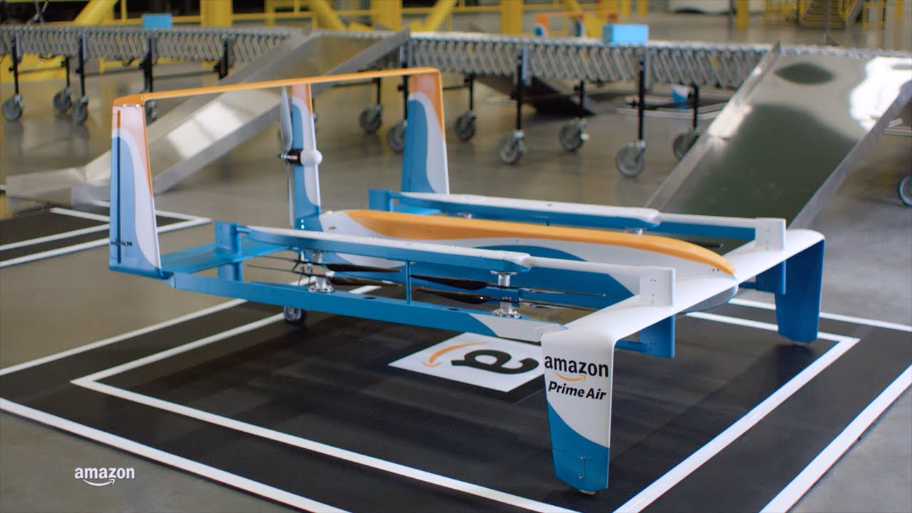 Amazon Shows Off New Prime Drone With Hybrid Design | TechCrunch