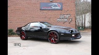 WhipAddict: Part 1 of Rich Homie Quan's Supercharged Chevy Camaro Z28 on Concave 22s, Kaotic Speed