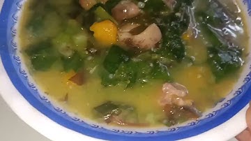 CANH BỘT MÓN ĂN TRUYỀN THỐNG CỦA NGƯỜI Ê ĐÊ DÌ NẤU