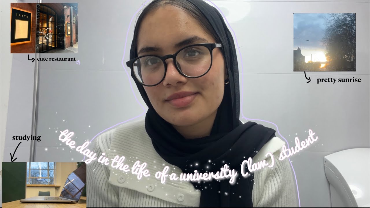 A DAY IN THE LIFE OF A LAW STUDENT - YouTube