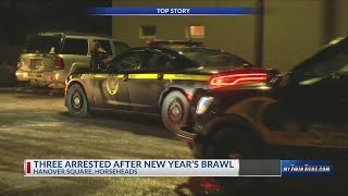 Three people arrested after New Year's brawl in Horseheads; Beefeaters under investigation