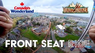 🇨🇦Canada's Wonderland 2024 | Opening Day | Yukon Striker | Front Seat Ride