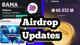 ✅ 😯 Airdrop Updates And Listing Date | Don't Miss #freeairdrops #bitbama #cryptocurrency