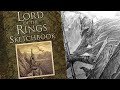 The Lord of The Rings sketchbook Alan Lee preview fantasy art books