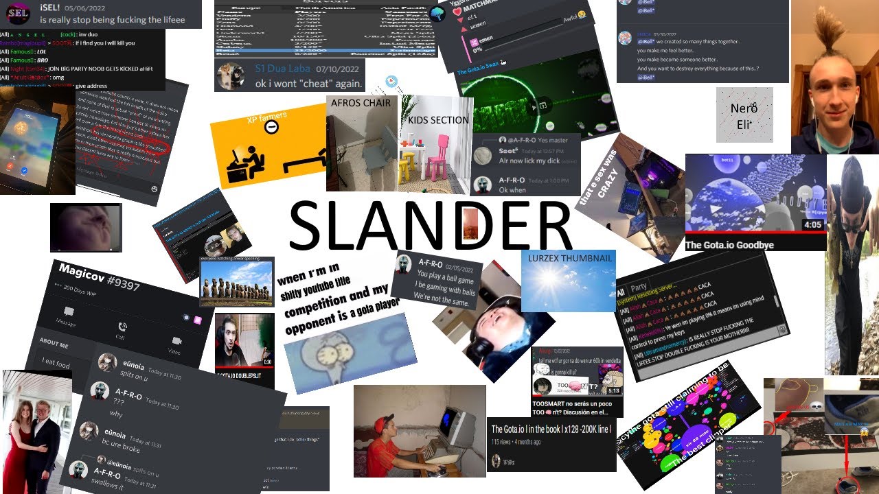 The Gota.io SLANDER (Trigger Warning). Locked Name giveaway! (desc)