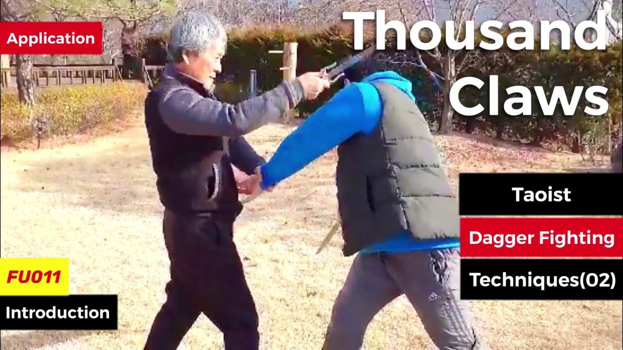 Taoist Dagger Fighting Techniques(02)   [Thousand Claws]