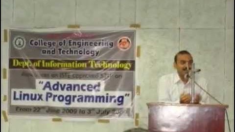 Pics of Distributed Computing Seminar  conducted by Rajesh Patkar