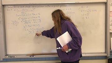 Advanced Algebra Chapter 5.4A