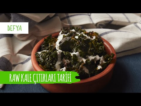 Raw Kale Çıtırları Tarifi (Nasıl Yapılır?) | Sağlıklı Reçeteler