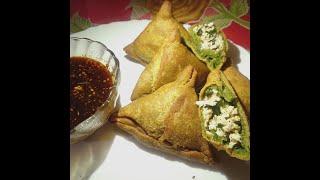 समोसा /samosa | हरियाली  पनीर समोसा