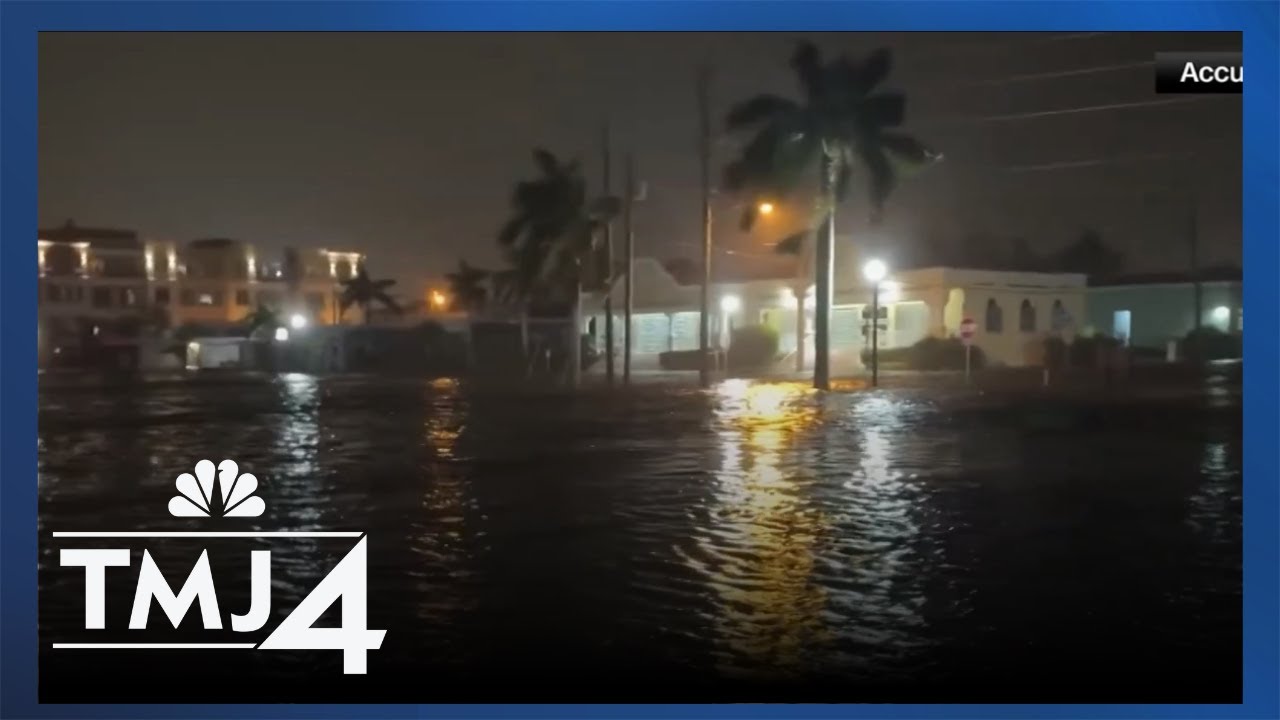 Hurricane Milton makes landfall in Florida - YouTube