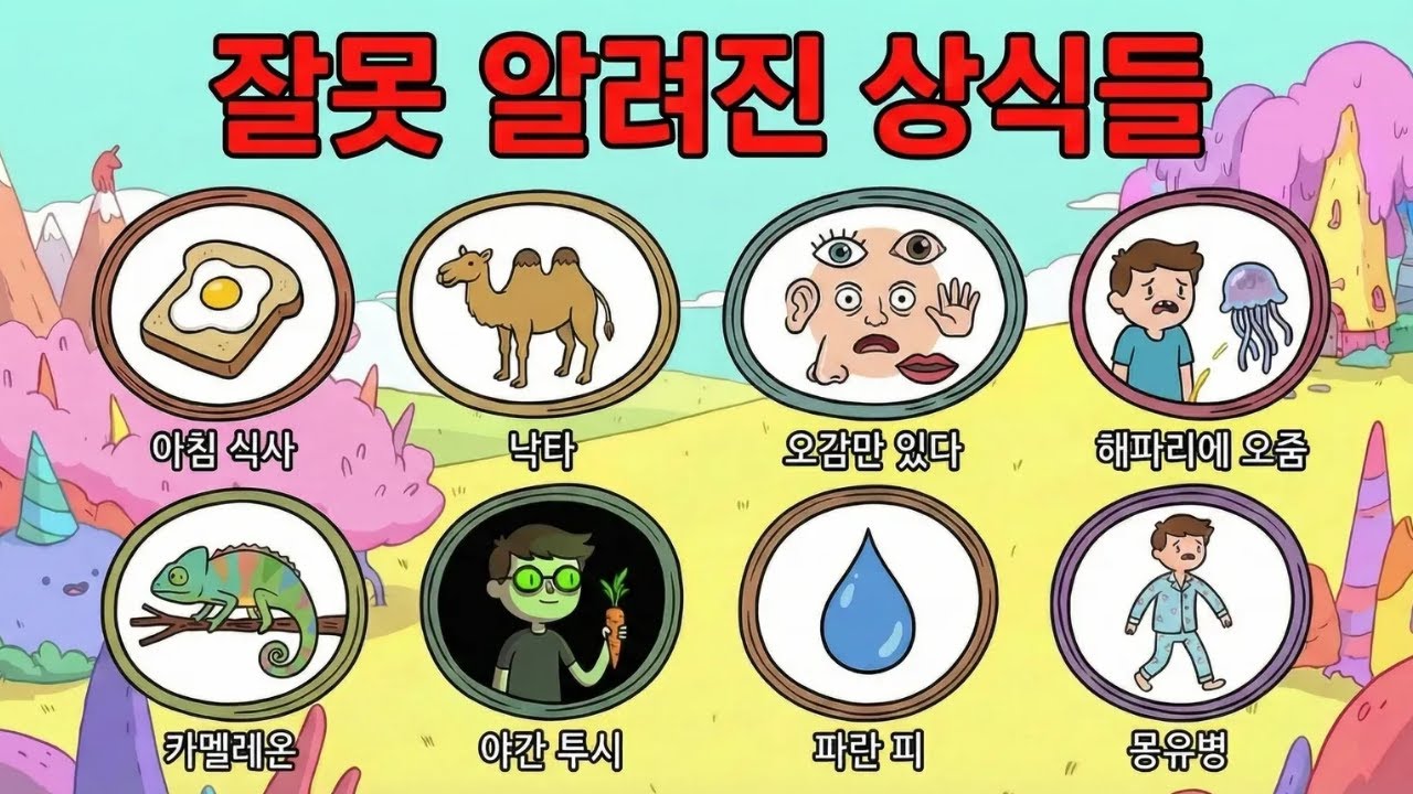 당신이 잘못 알고 믿고 있던 상식들을 파괴합니다.