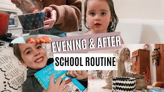 EVENING ROUTINE WITH 4 KIDS | AFTER SCHOOL ROUTINE