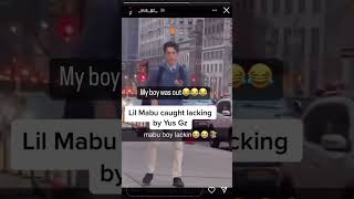 Lil mabu caught lacking by Yus Gz 😱 #lilmabu #yusgz #bronxdrill #nycdrill