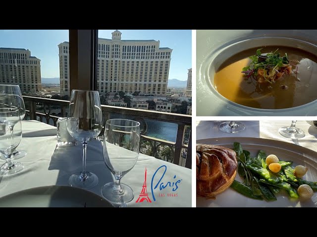 Eiffel Tower Vegas 2021 Restaurant Review, Fountain View - Paris Las Vegas,  Nevada USA 