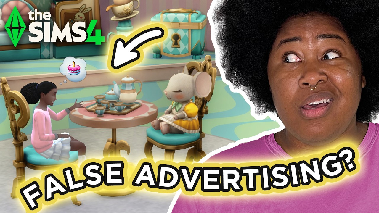 This kit was ALMOST perfect | Sims 4 Wonderland Playroom Kit