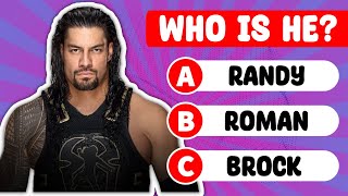 Only True Fans Can Guess WWE Superstars | WWE Quiz Challenge screenshot 2