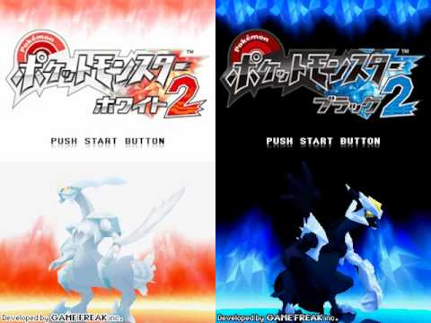 Pokémon Black/White screens