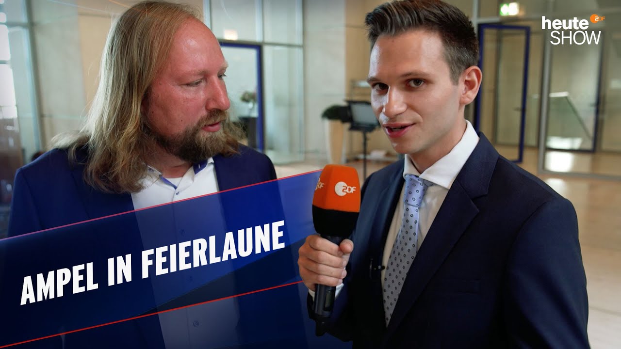 Fabian Köster beim CDU-Wahlkampf in NRW | heute-show vom 05.05.2017