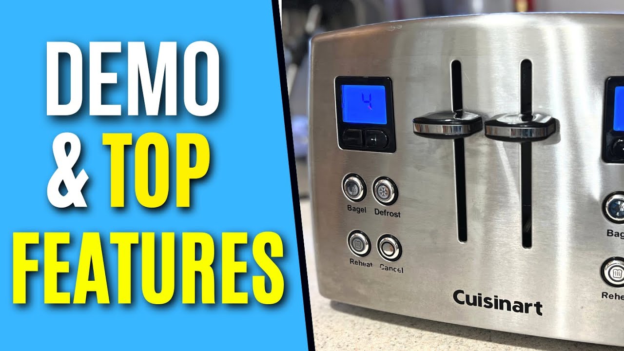 Cuisinart CPT-440 Motorized Metal 4-Slice Toaster review: A steep