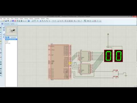 Microcontroller 8051 - Program & Hardware Simulation (volume control)