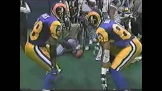 1999 Week 10 Panthers vs Rams Highlights
