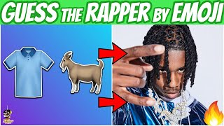 GUESS THE RAPPER FROM EMOJI! *CHALLENGE*
