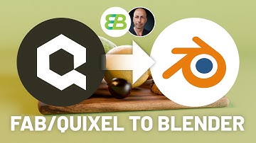 Hoe voeg je Quixel-assets toe aan Blender #quixel #blender #megascans #blender3d #3d