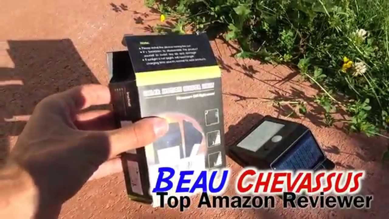 ★★★★★ TSSS® Wireless LED Solar Motion Sensor Light with 4 White LED - Amazon