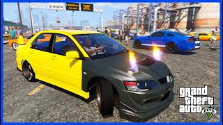 NECHAL JSEM SI UPRAVIT MITSUBISHI NA ZÁVODNÍ SPECIÁL! (GTA 5 Módy)