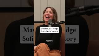 MasterChef judge Sofia Levin’s story. Listen now on the Inherited Podcast feed 🧡 #masterchef #cookin